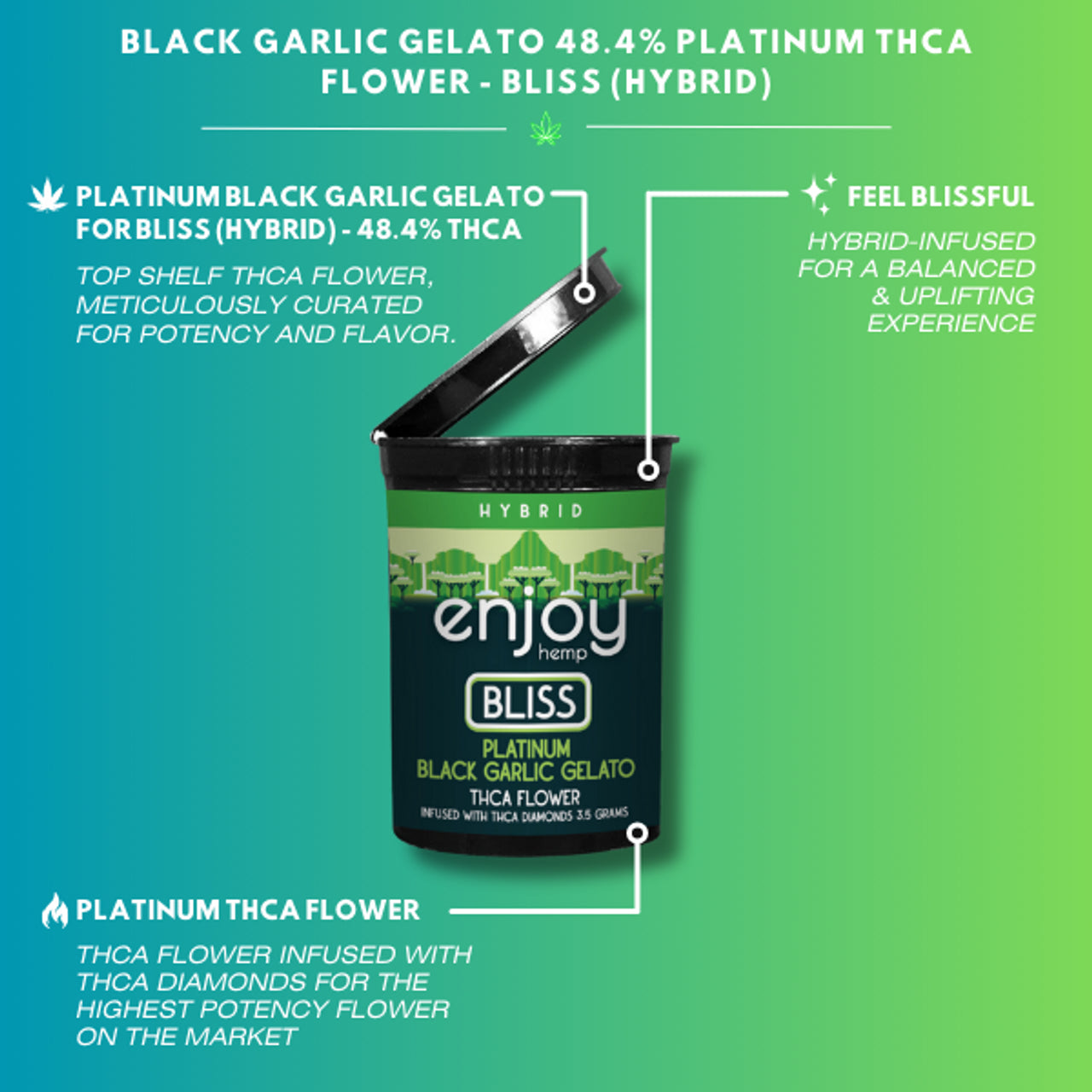 ENJOY | Mega Potency Platinum THCa Flower