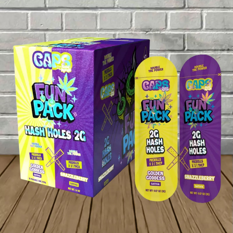 Caps By Good Morels Fun Pack Hash Holes(2ct)4g