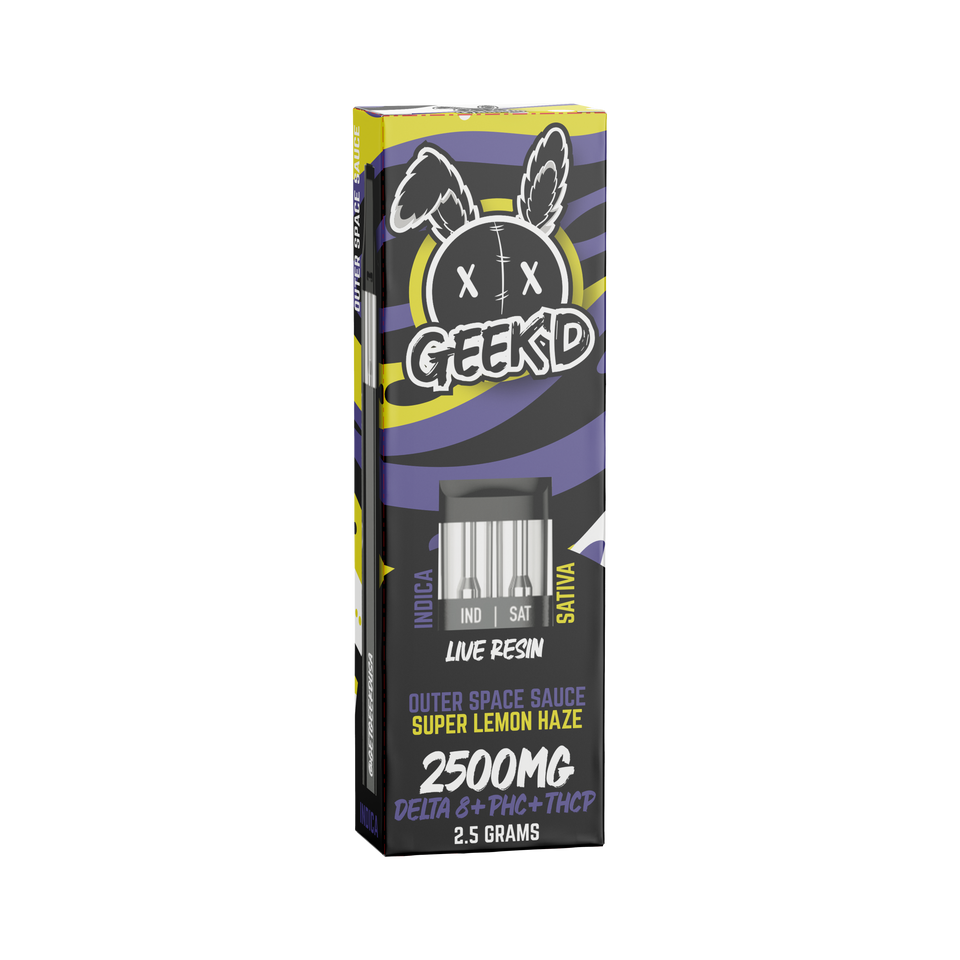 GEEK'D | Full-Spec 2.5 G Disposable Vape