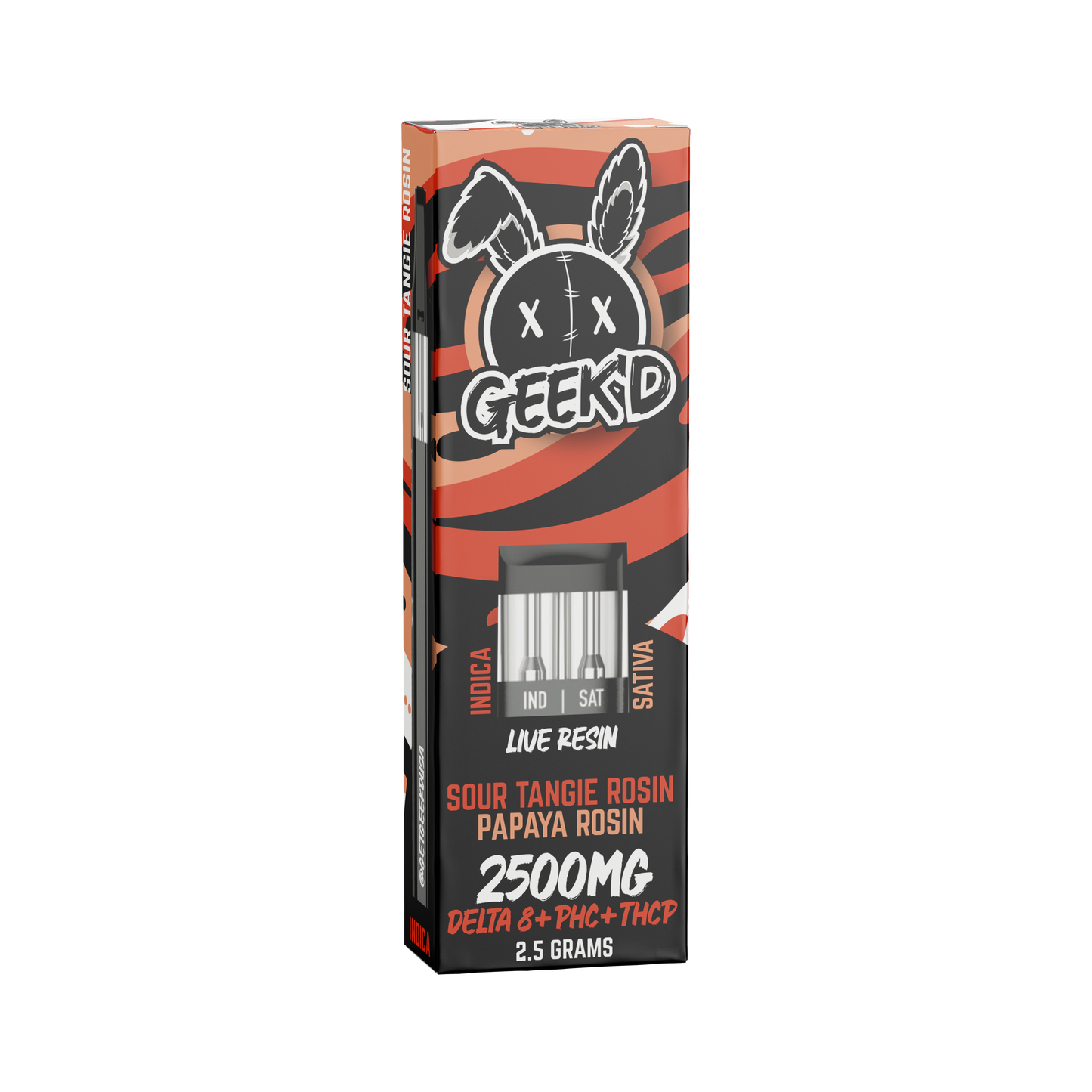GEEK'D | Full-Spec 2.5 G Disposable Vape