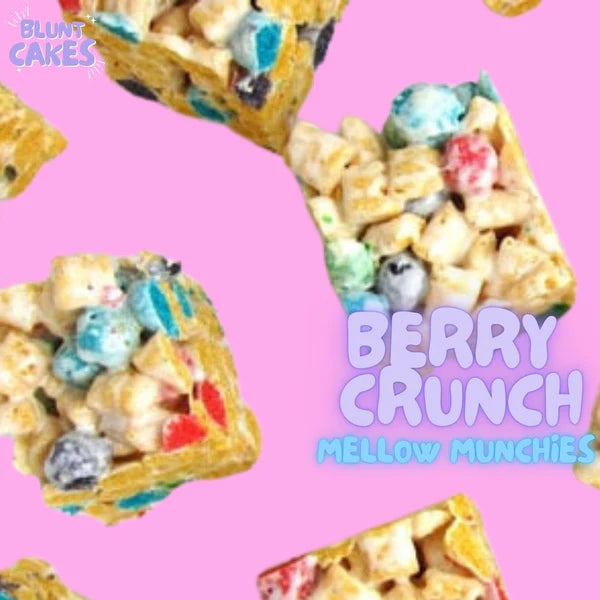 Blunt Cakes | Delta 9 Mellow Munchies: 1000mg (Berry Crunch)