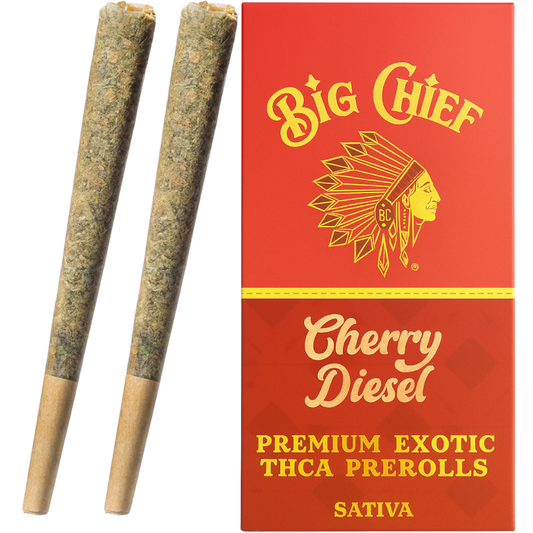 Big Chief |Premium  Exotic THC-A Pre-Rolls: (2ct) 3g