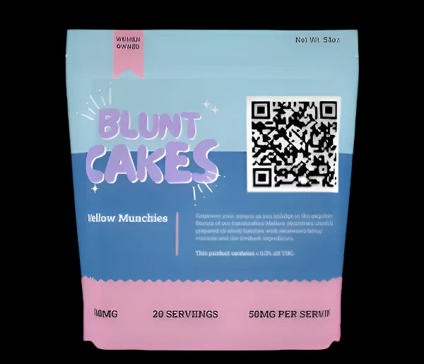 Blunt Cakes | Delta 9 Mellow Munchies: 1000mg (Berry Crunch)