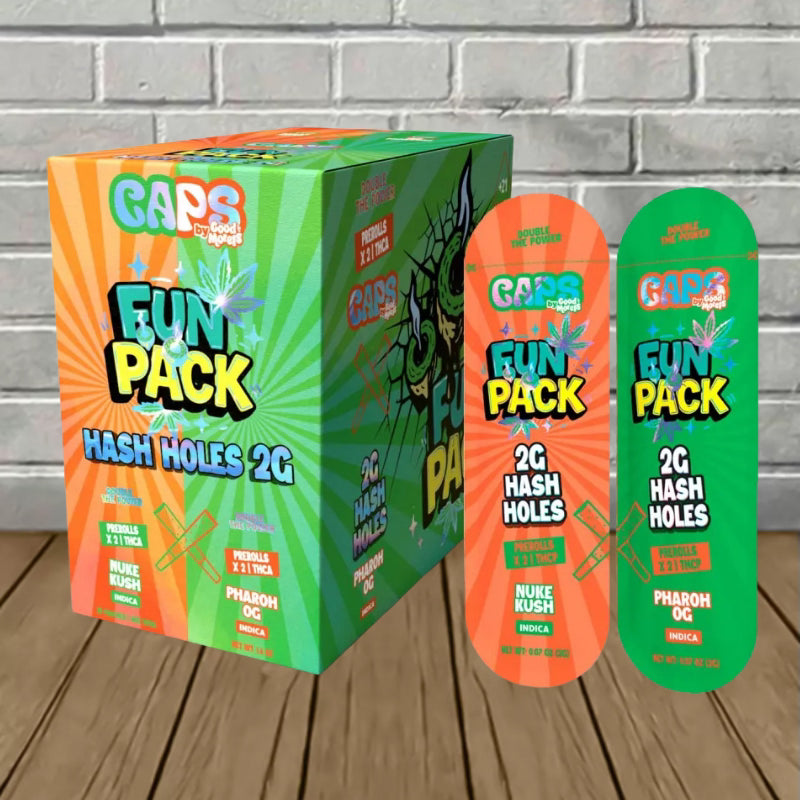 Caps By Good Morels Fun Pack Hash Holes(2ct)4g