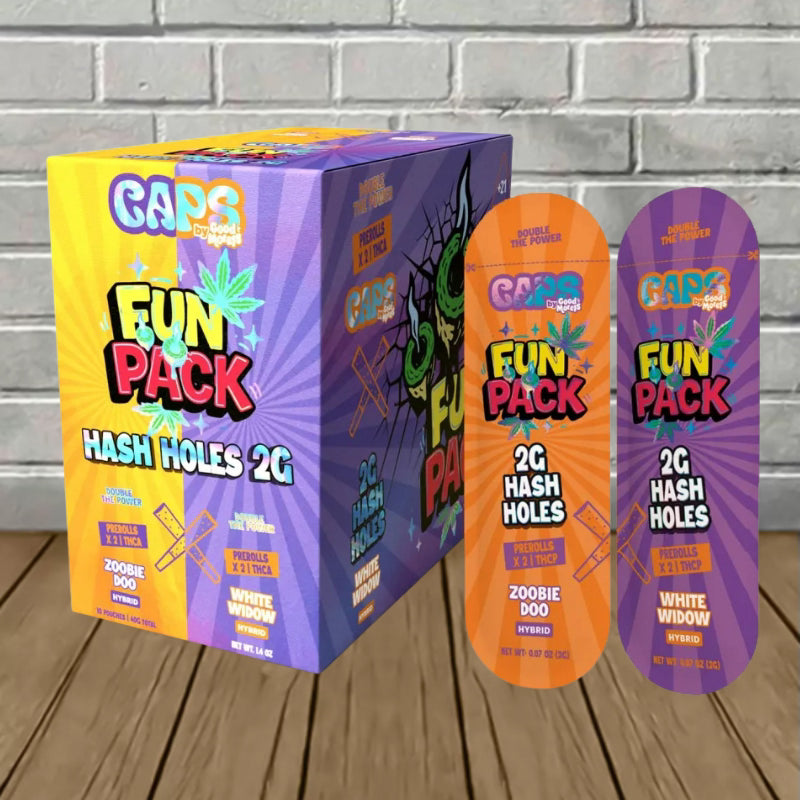 Caps By Good Morels Fun Pack Hash Holes(2ct)4g