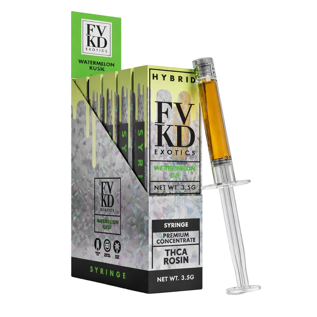 FVKD Exotics Premium Concentrate THC-A Rosin Syringe 3.5g