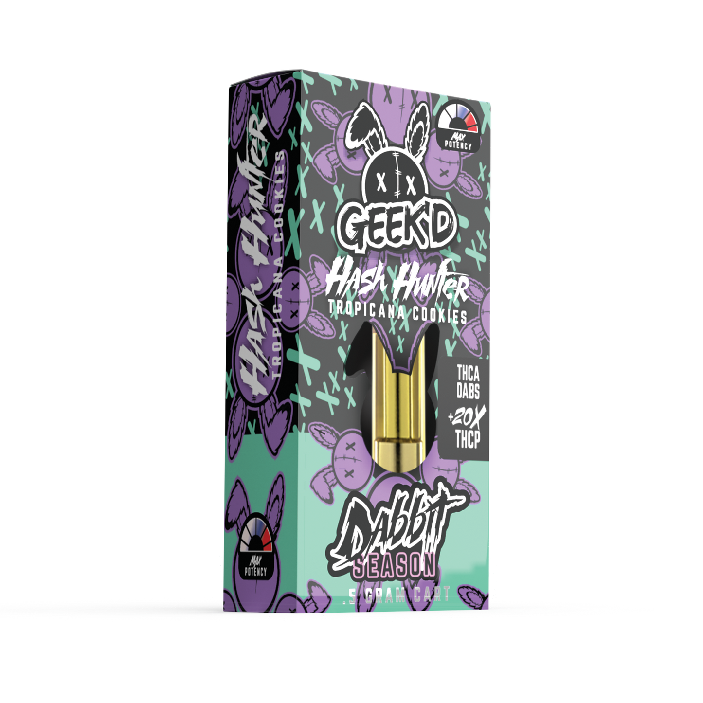 GEEK'D | Full-Spec 0.5 G Vape Cartridge - Tropicana Cookies : SATIVA