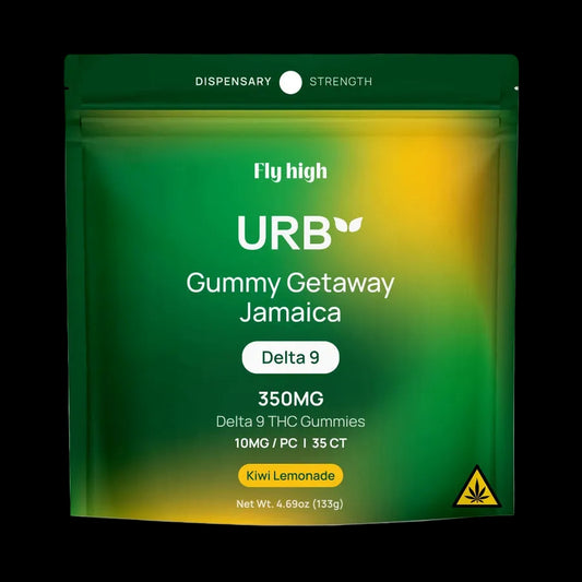 URB D9 THC Getaway Jamaica Fly High Gummies (35CT)