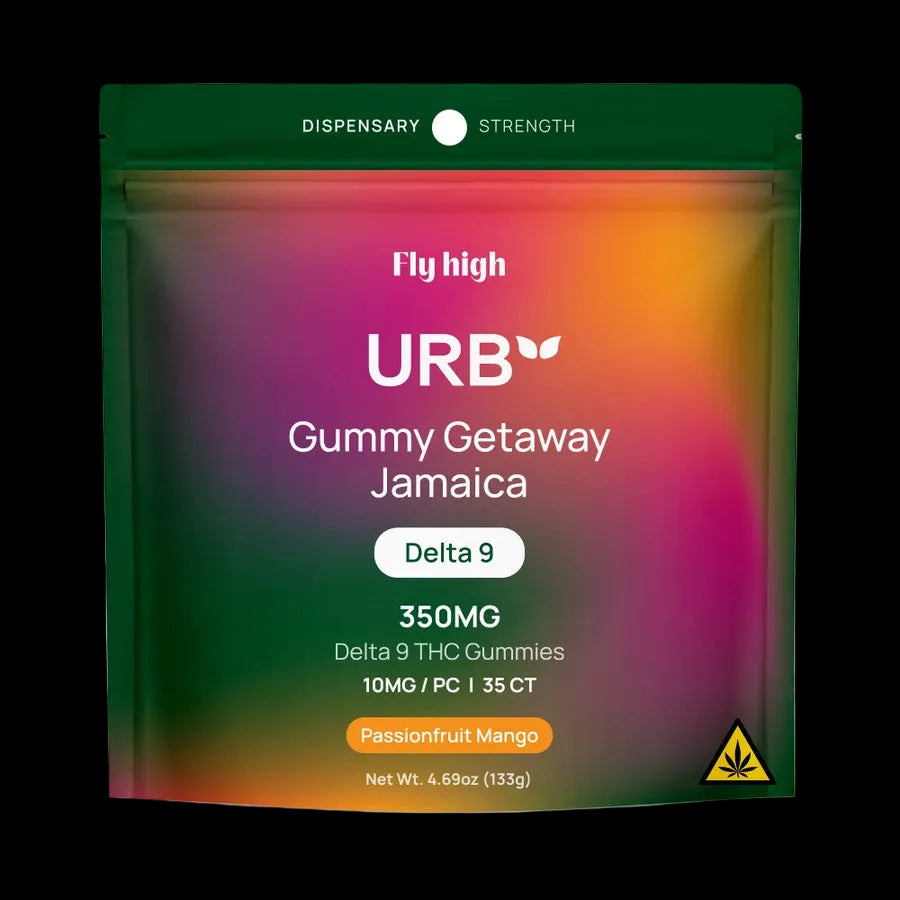 URB D9 THC Getaway Jamaica Fly High Gummies (35CT)