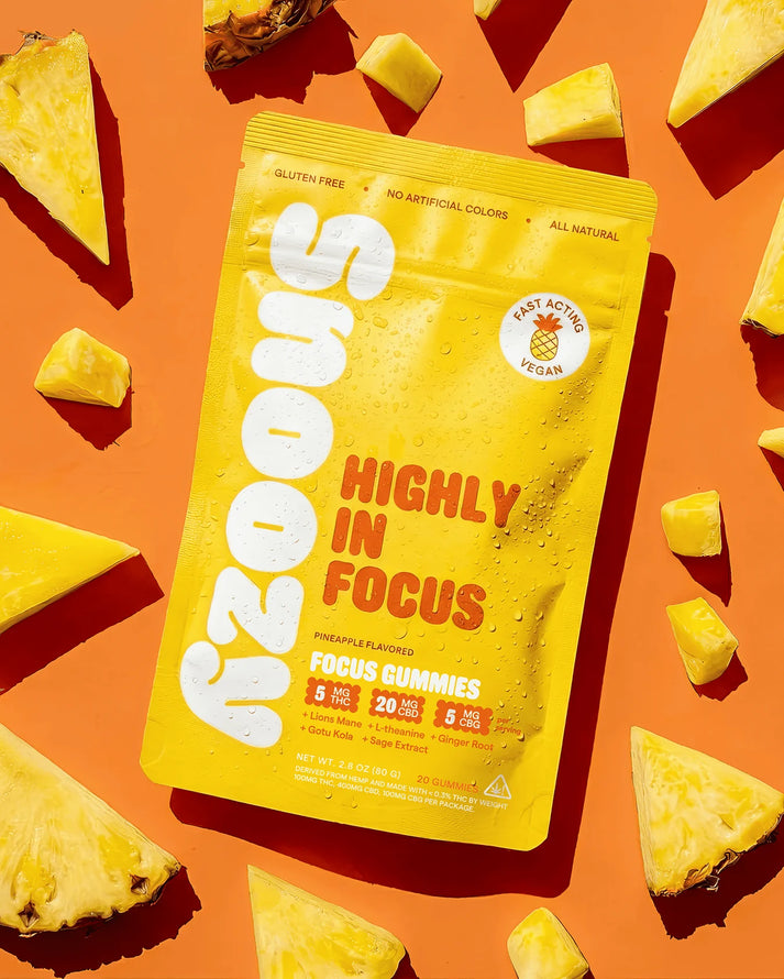 Snoozy Highly In Focus THC Gummies