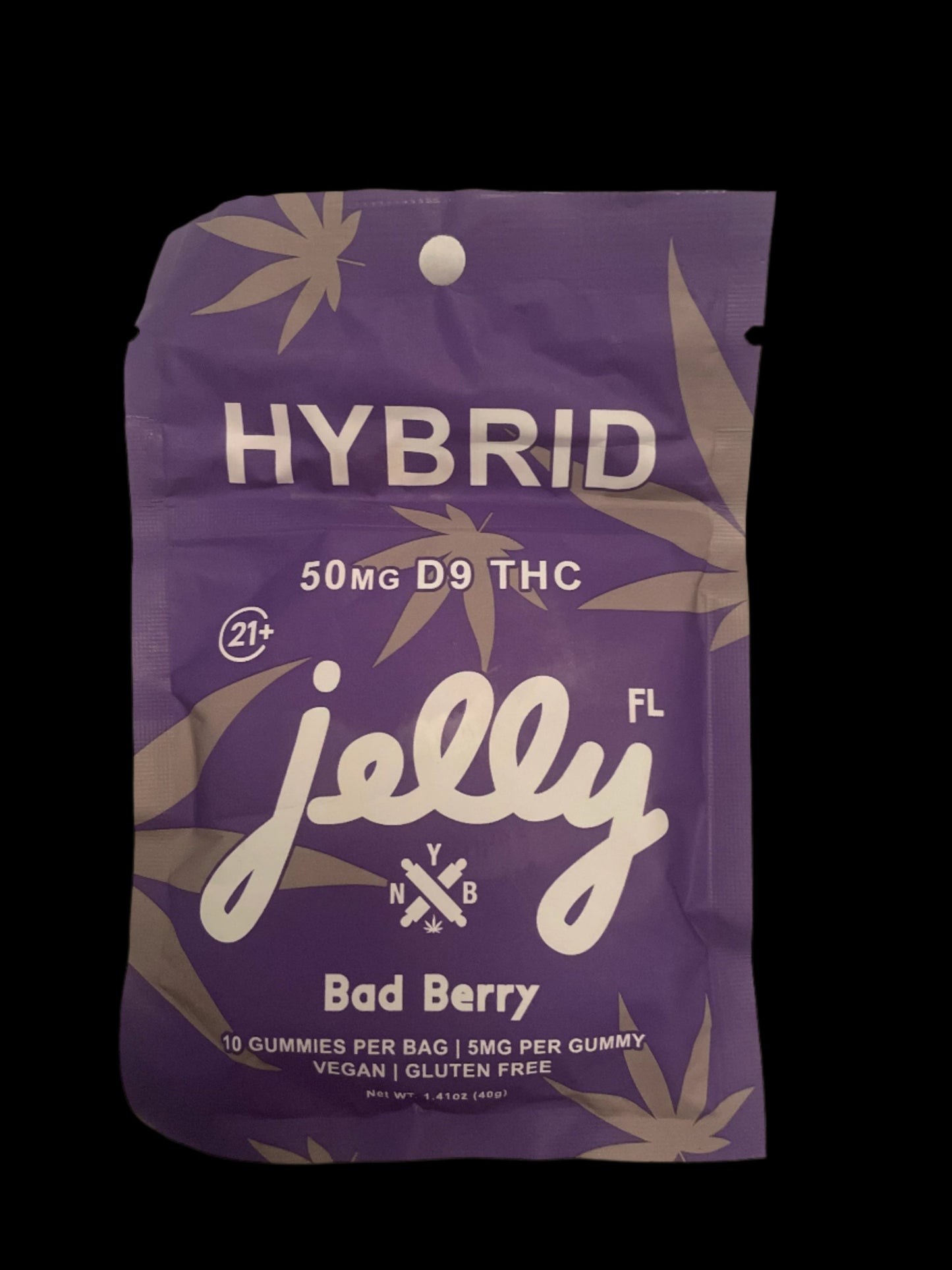 Not Your Bakery|THC-A Live Sugar Gummies:  Bad Berry (Hybrid)