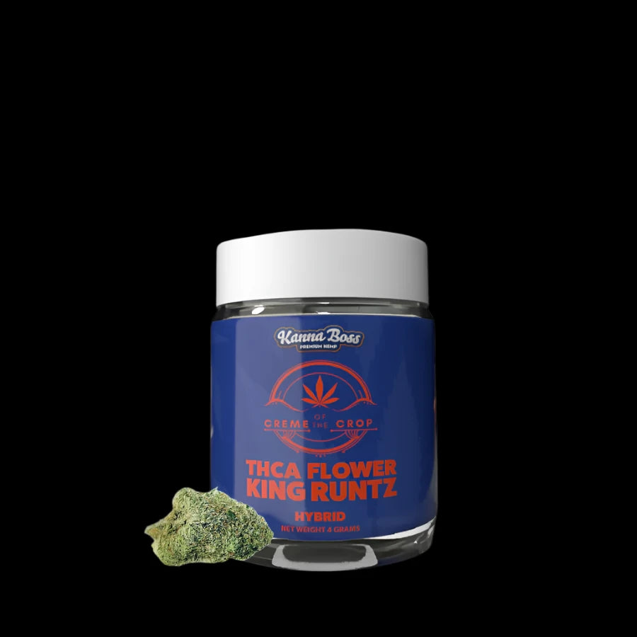 Kanna Boss - 4G THC-A Flower- King Runtz - 29.7% (Hybrid)