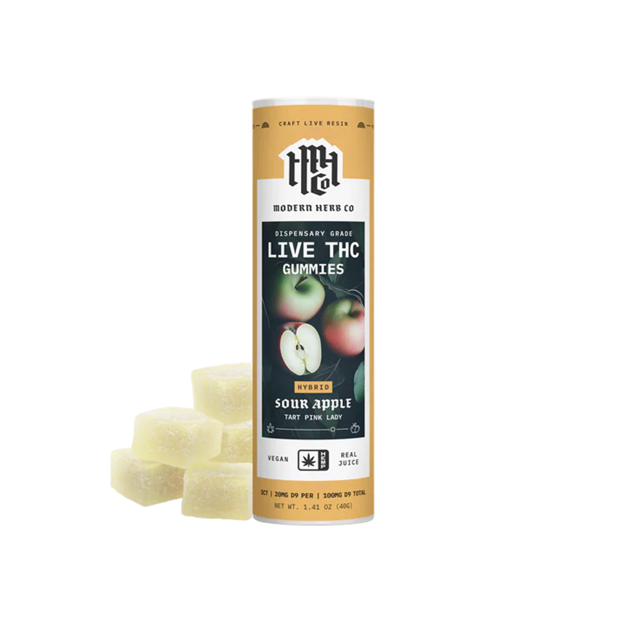 Modern Herb CO D9 Live Resin Gummies: 110 mg (5ct)