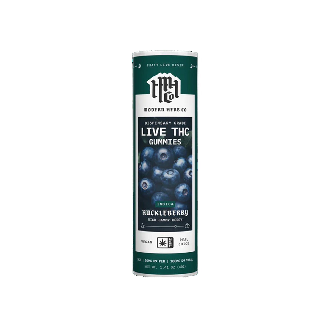 Modern Herb CO D9 Live Resin Gummies: 110 mg (5ct)