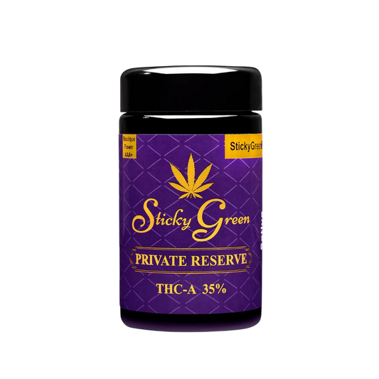 Sticky Green | Private Reserve THCa Flower (35%)