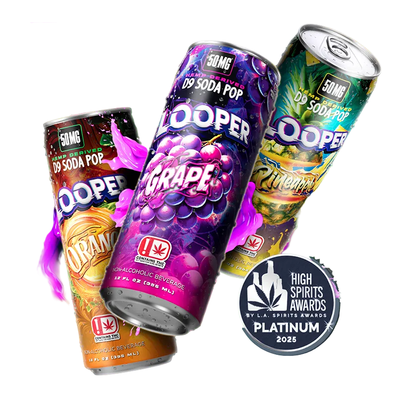 Looper D9 Soda Pop:50 mg/12oz