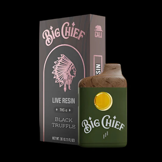 Big Chief | 3G THC-A Disposable: Black Truffle (INDICA)