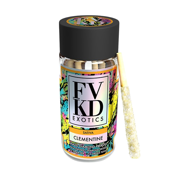 FVKD | Exotics Liquid Diamond Pre Rolls | 7.5g
