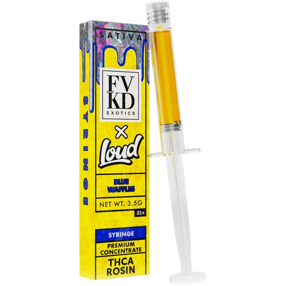FVKD Exotics | LOUD Concentrate Rosin Syringe : 3.5g