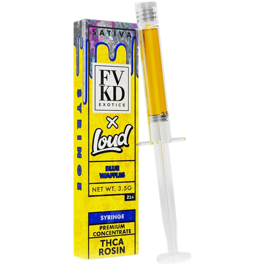 FVKD Exotics | LOUD Concentrate Rosin Syringe : 3.5g