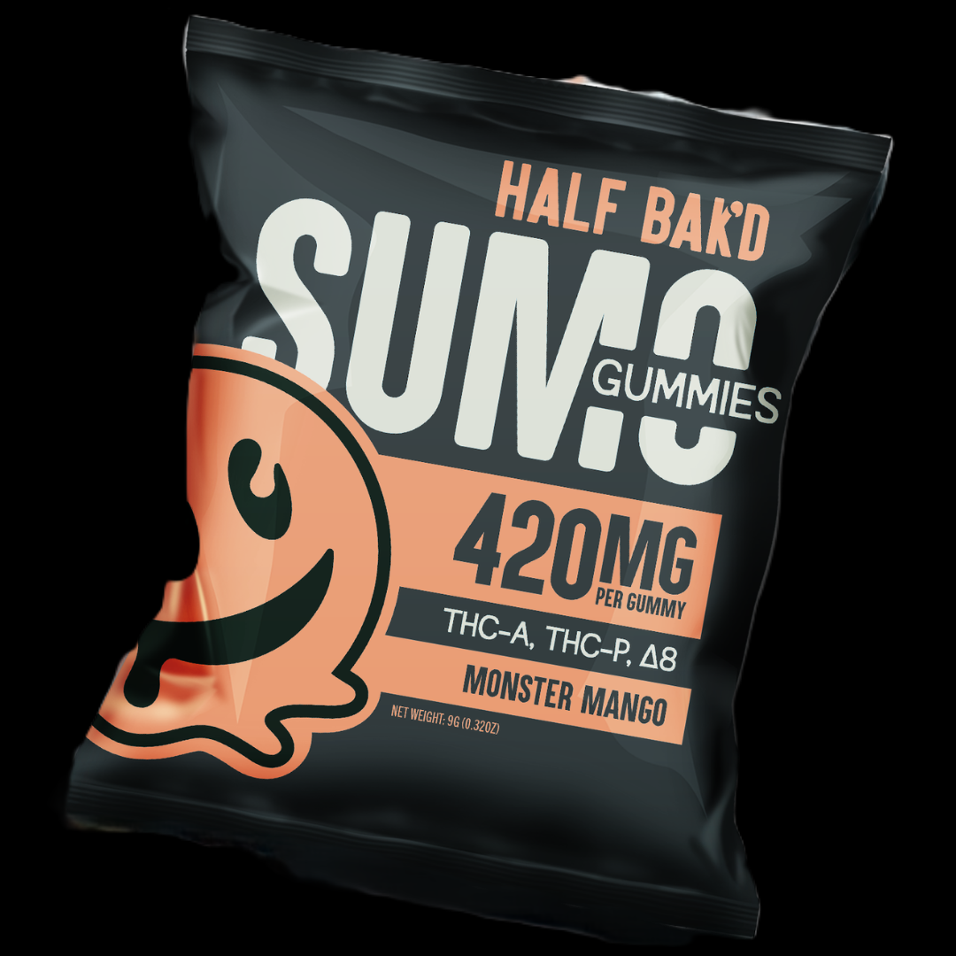 Half Bak'd Sumo Gummies: 420 Each [2ct]