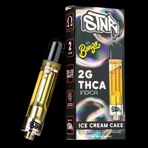 STNR XL Bongo | THC-A Vape Cartridge - 2 G: Ice Cream Cake: Indica