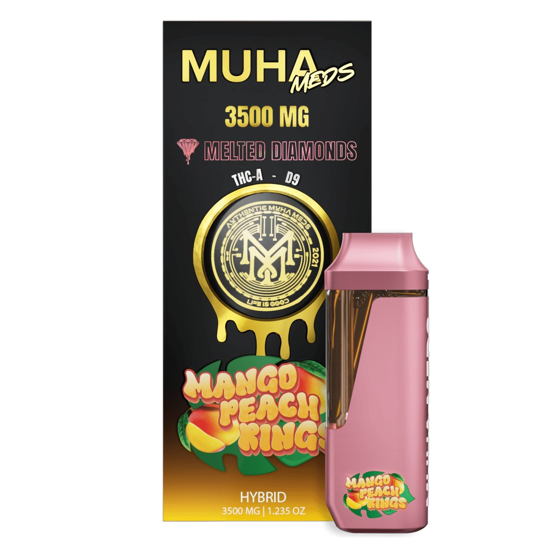 MUHA MEDS | THCa/D9 | Melted Diamonds Disposable Vape - 3.5 G