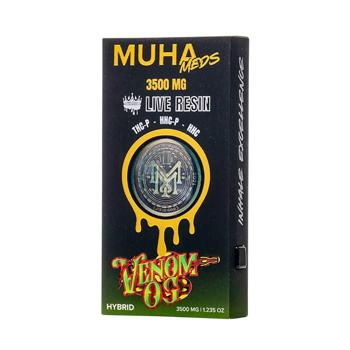 MUHA MEDS | THC-P/HHC-P/HHC | Live Resin Disposable Vape - 3.5 G