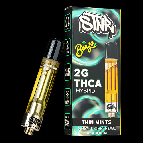 STNR XL Bongo | THC-A Vape Cartridge - 2 G: Thin Mints: Hybrid