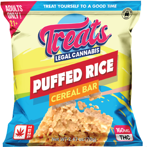 Treats Puffed Rice Cereal Bar