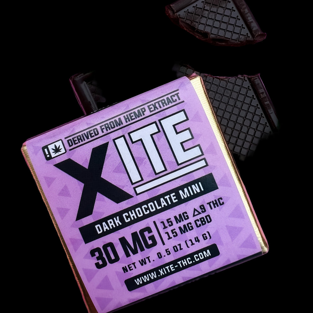 XITE | D9|THC-A Chocolate 5ct: 150mg