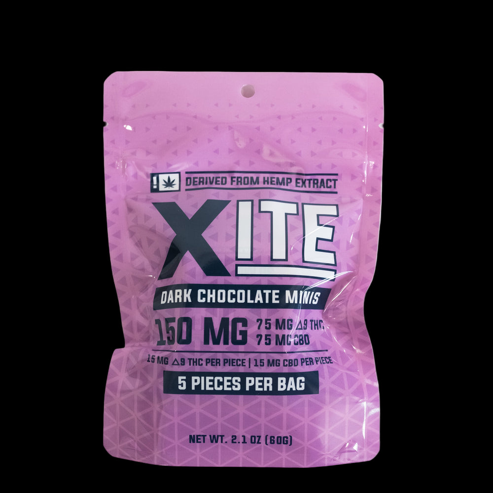 XITE | D9|THC-A Chocolate 5ct: 150mg
